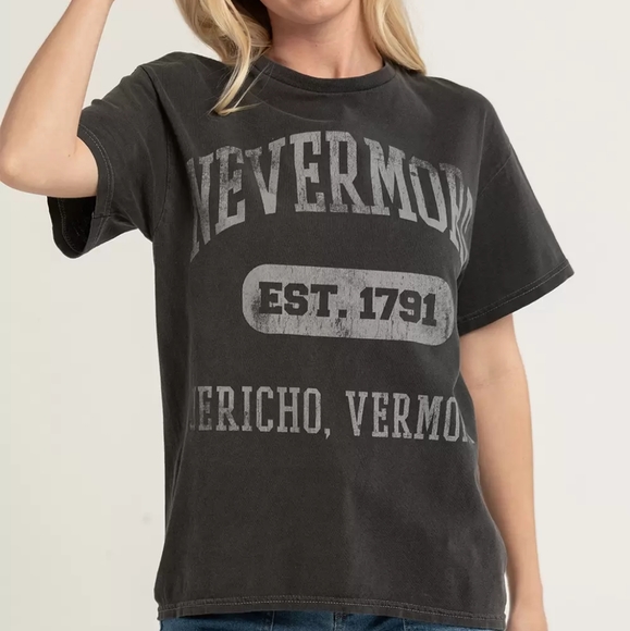 Wednesday Tops - Wednesday Addams Nevermore Academy Tee